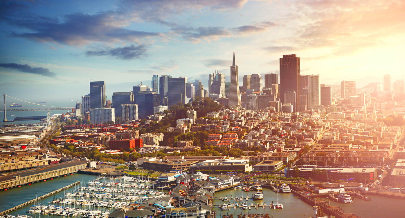 Panoramic Image of San Francisco, California